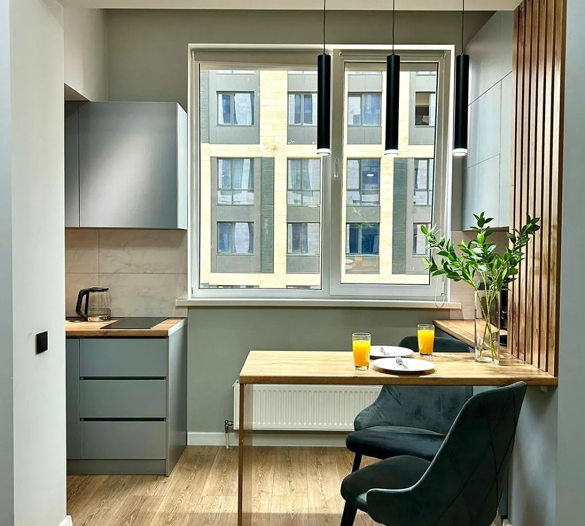 2 Room Apartment Жк Комфорт Сити, 88 Кв Almaty
